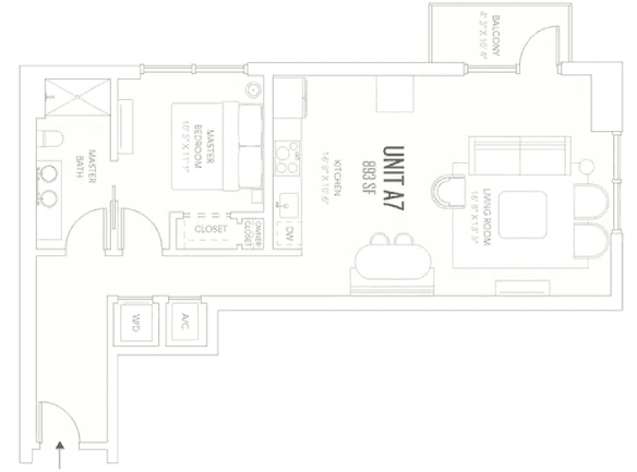 A7 - 1 Bedroom