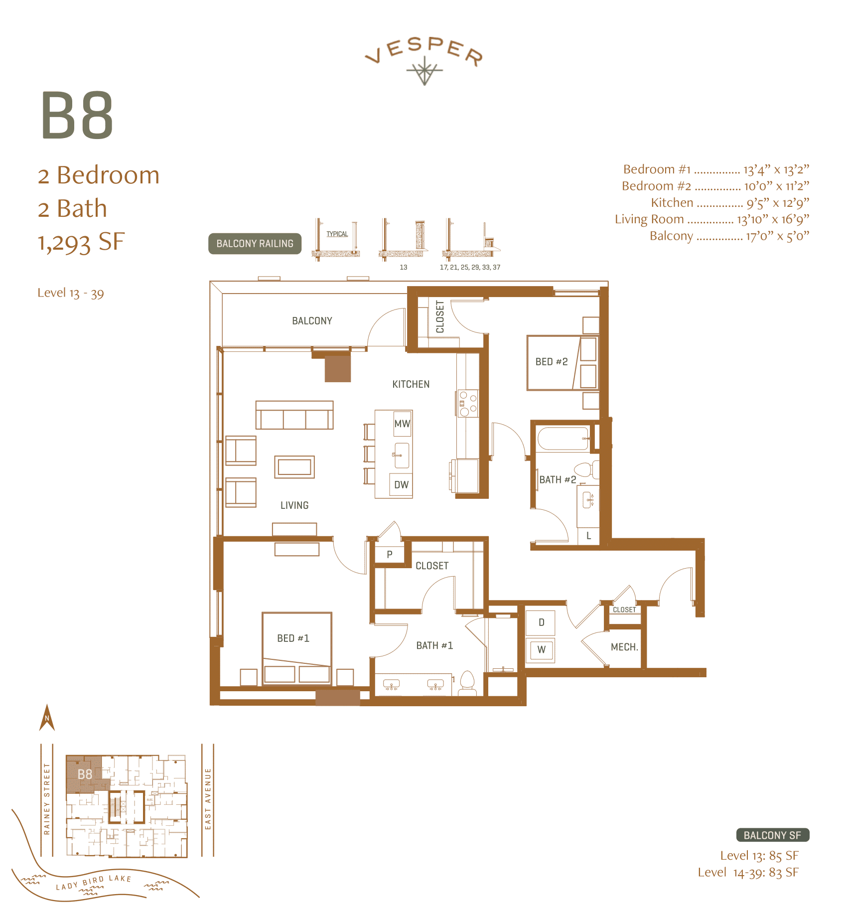 B8 - 2 Bedroom